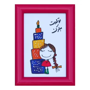 تابلو ویترای طرح تولد کد 311
