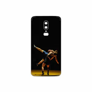 MAHOOT Wrestling Cover Sticker for OnePlus 6