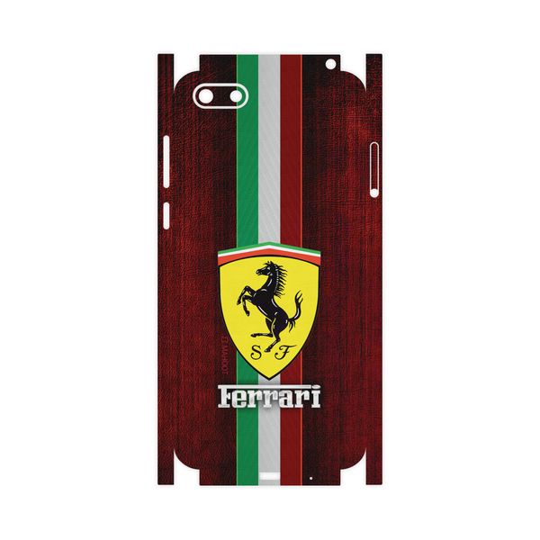 برچسب پوششی ماهوت مدل Ferrari-FullSkin  مناسب برای گوشی موبایل هوآوی Y5 Prime 2018