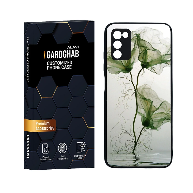 کاور گارد قاب علوی دورژله ای مدل هنری مناسب برای گوشی موبایل سامسونگ Galaxy A03s