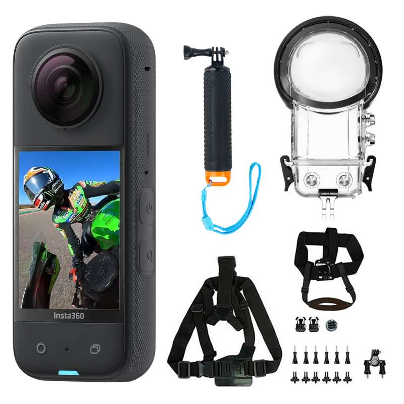 دوربین فیلم برداری ورزشی اینستا 360 مدل INSTA360 X3 به همراه لوازم جانبی دوربین فیلم برداری ورزشی اینستا 360 مدل INSTA360 X3 به همراه لوازم جانبی