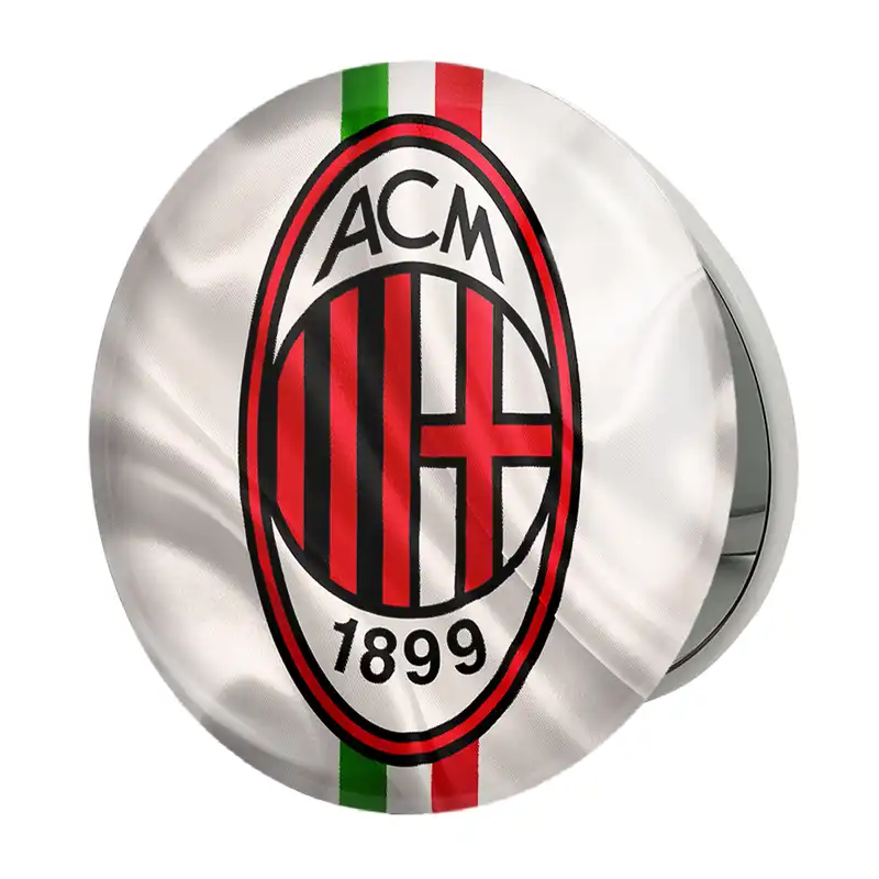 آینه جیبی خندالو طرح باشگاه آث میلان مدل تاشو کد 27219