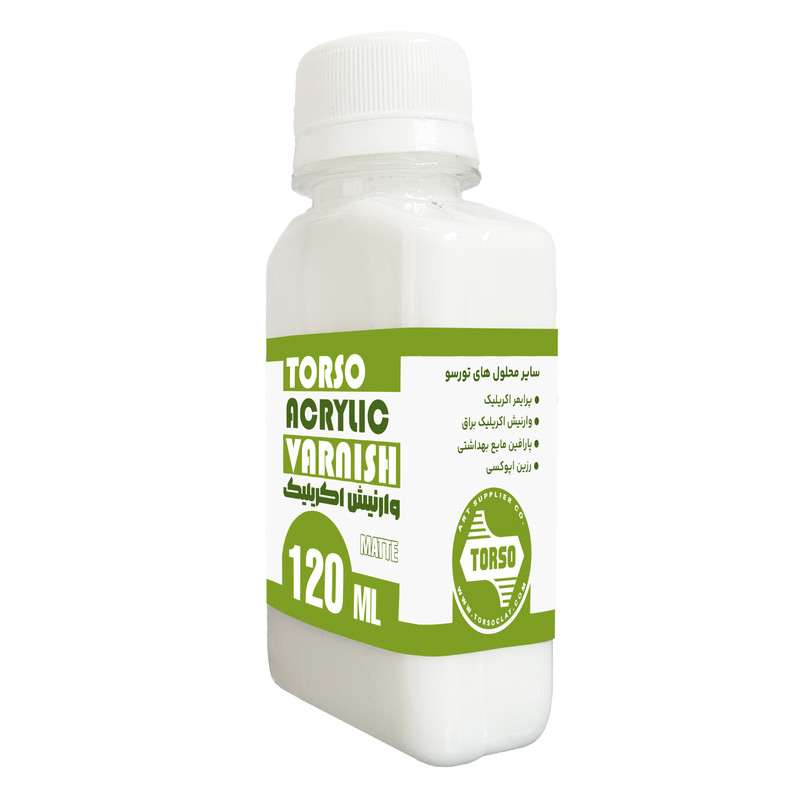 وارنیش اکریلیک تورسو مدل TMV120 حجم 120 میلی لیتر