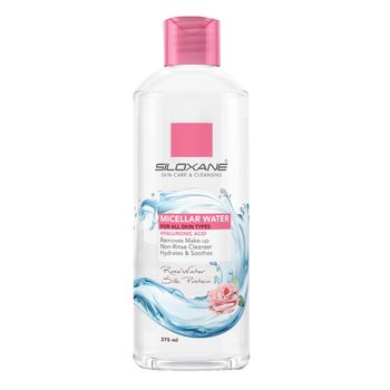 محلول پاک کننده صورت سيلوكسان مدل Rosewater حجم 375 ميلی لیتر