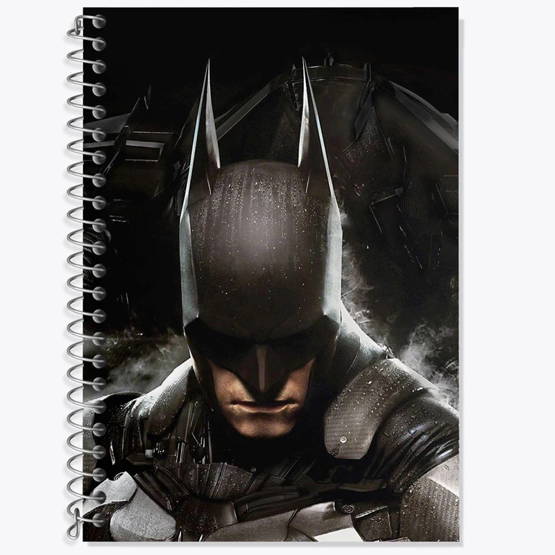 دفتر زبان 50 برگ خندالو مدل سه خط طرح بتمن شوالیه آرخام Batman Arkham knight کد 30287