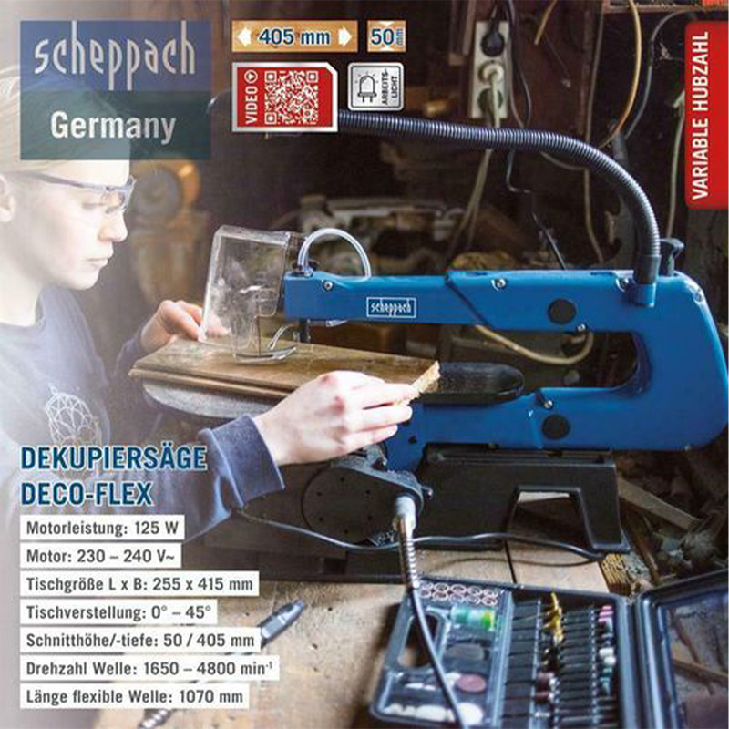 اره مویی برقی شپخ مدل دوکاره 405 DECO-FLEX