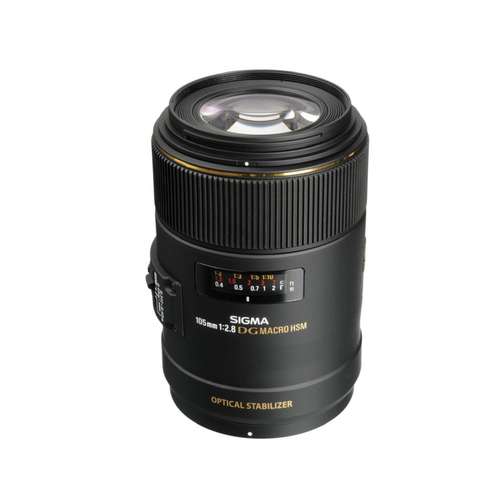 لنز دوربین سیگما مدل 105mm F/2.8 EX DG MACRO OS