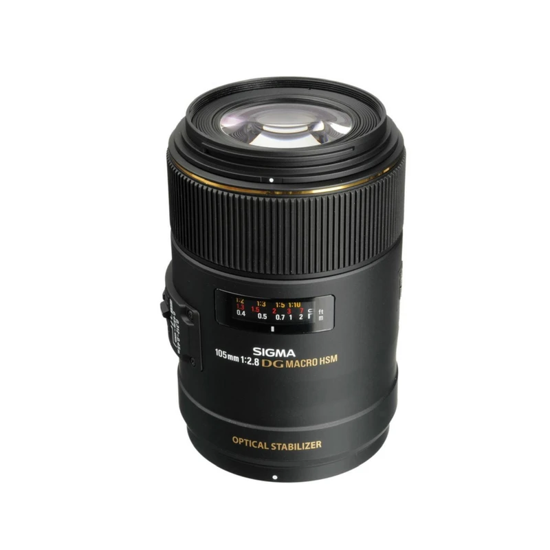 لنز دوربین سیگما مدل 105mm F/2.8 EX DG MACRO OS