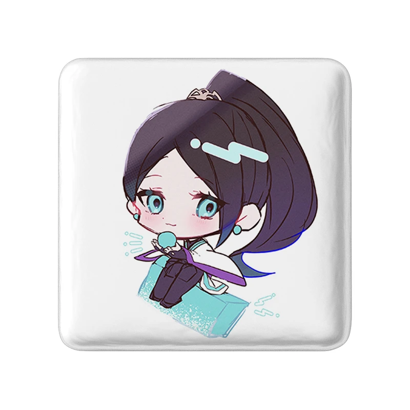 مگنت خندالو طرح بازی ولورانت (Valorant) مدل مربعی کد 33054