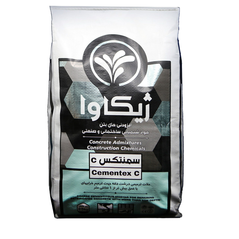 ملات تعمیر بتن ژیکاوا مدل سمنتکس C وزن 25 کیلوگرم ملات تعمیر بتن ژیکاوا مدل سمنتکس C وزن 25 کیلوگرم