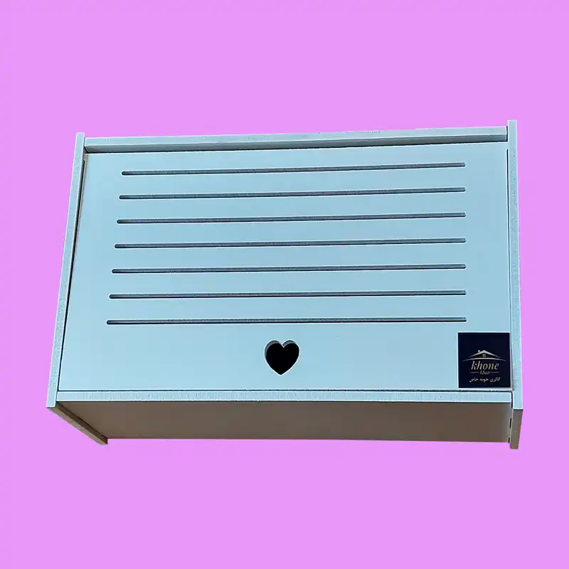 شلف دیواری خونه خاص مدل پوشش شیر گاز طرح قلبی