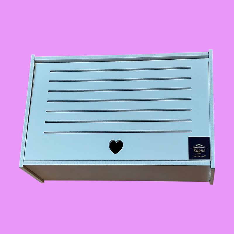 شلف دیواری خونه خاص مدل پوشش شیر گاز طرح قلبی