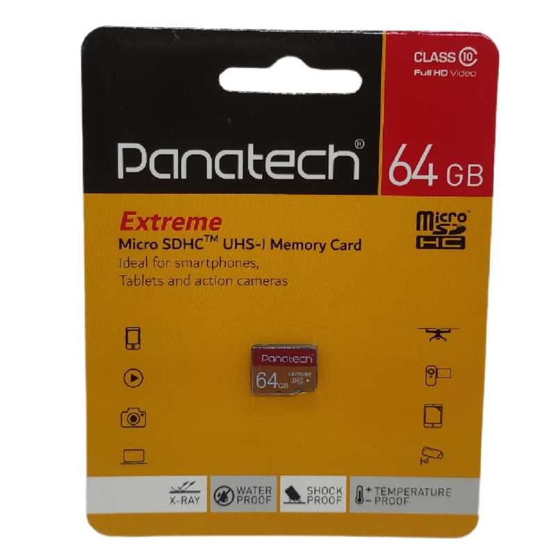 کارت حافظه microSDHC پاناتچ مدل Final 600X کلاس 10 استاندارد UHS-I U1 سرعت 90MBps ظرفیت 64 گیگابایت کارت حافظه microSDHC پاناتچ مدل Final 600X کلاس 10 استاندارد UHS-I U1 سرعت 90MBps ظرفیت 64 گیگابایت