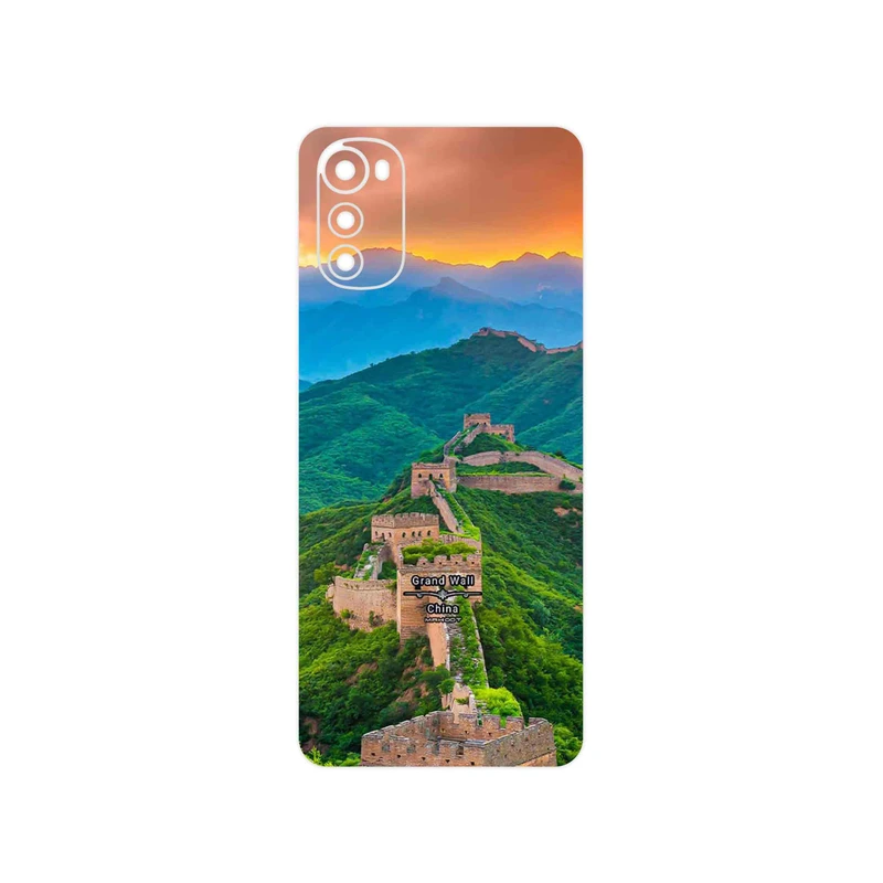 برچسب پوششی ماهوت مدل China Grand Wall مناسب برای گوشی موبایل موتورولا Moto E32s