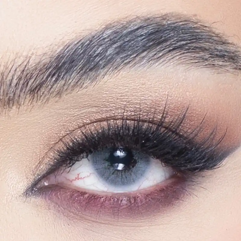 لنز چشم رویال ویژن کد 346 رنگ سبز خاکستری روشن