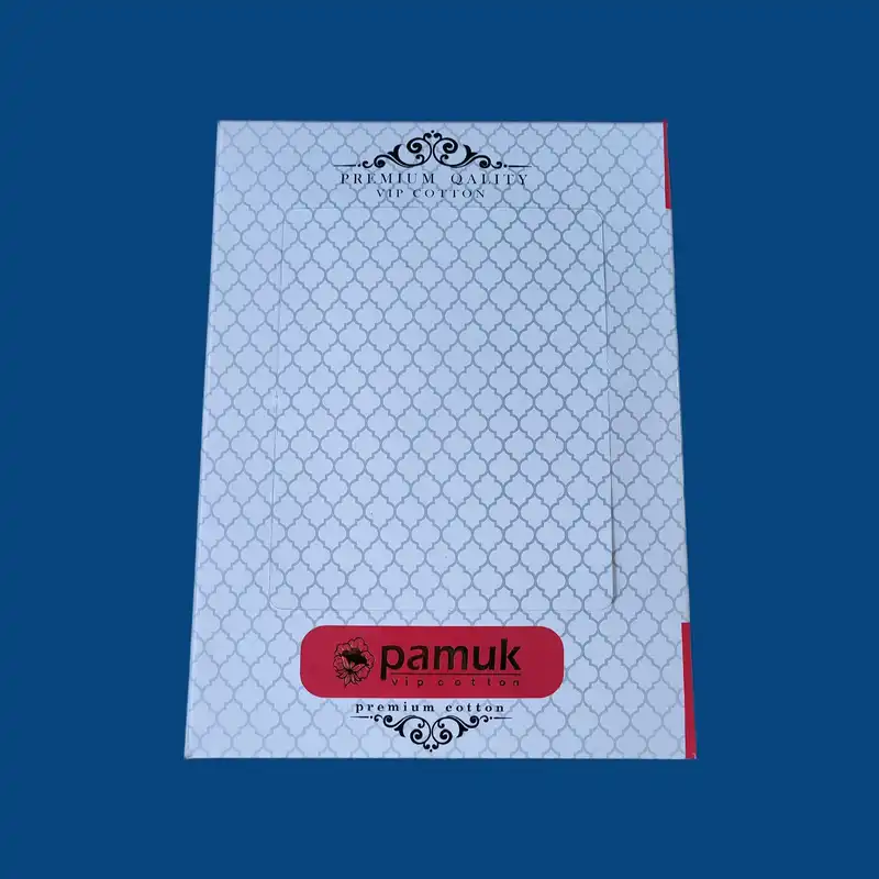 حوله پالتویی پاموک مدل تن پوش یقه مربع سایز 120 سانتی متر