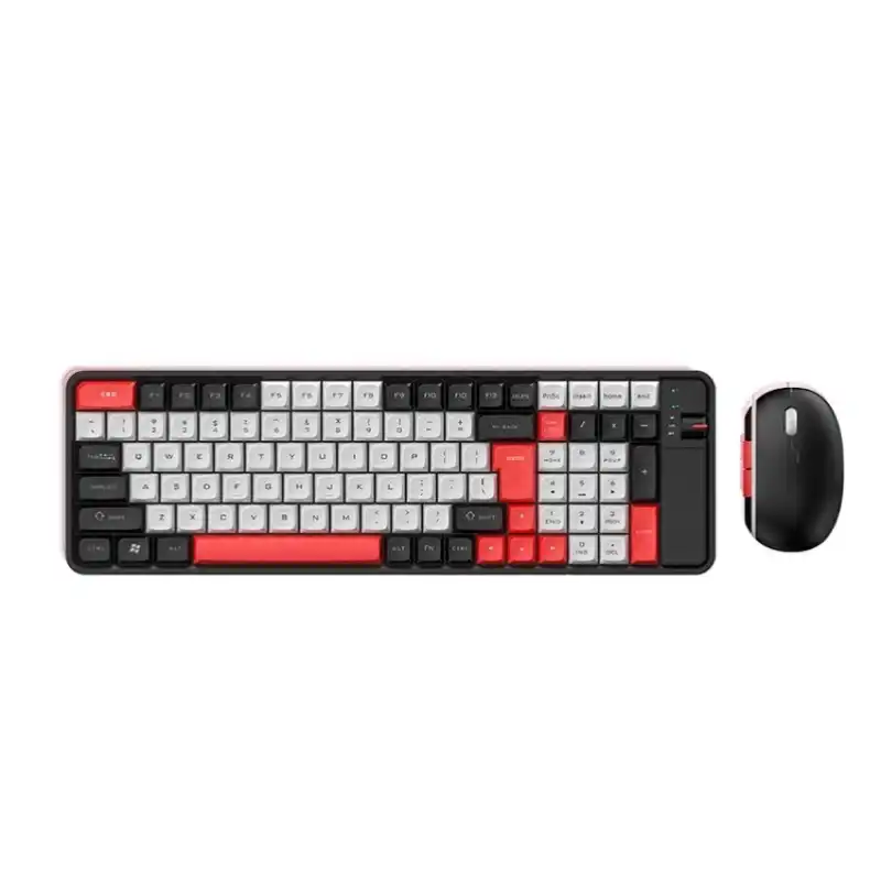 کیبورد و ماوس بی سیم مدل QW06