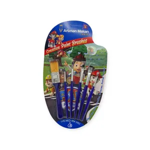 ست قلم‌مو آرتمن مدل  170 طرح سگ‌های نگهبان مجموعه 6 عددی