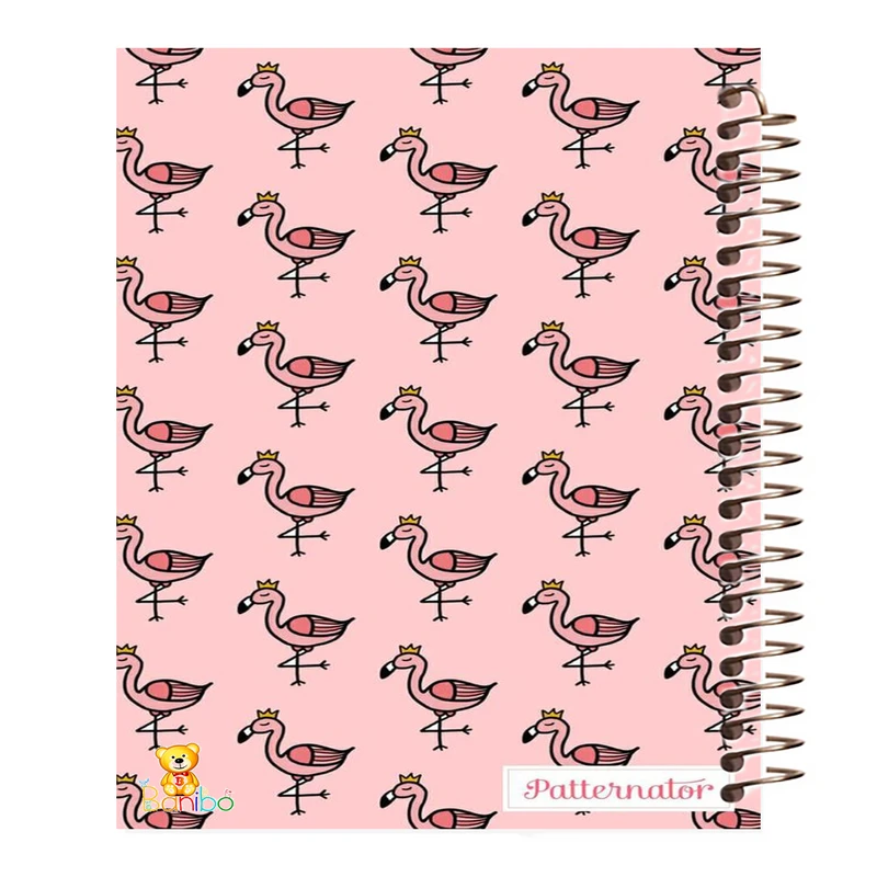 دفتر نقاشی 50 برگ بانیبو مدل فلامینگو کد 909