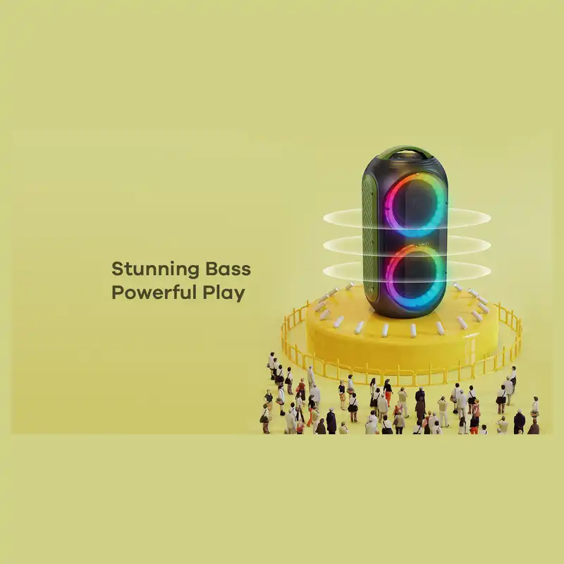 اسپیکر بلوتوثی قابل حمل ریمکس مدل Little Boy RB-X9