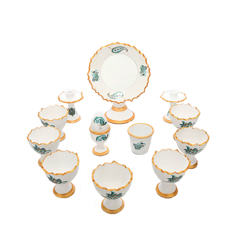 مجموعه ظروف هفت سین 13 پارچه کد NR-005
