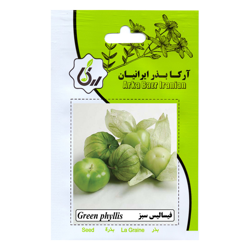 بذر فیسالیس سبز آرکا بذر ایرانیان کد 15-ARK