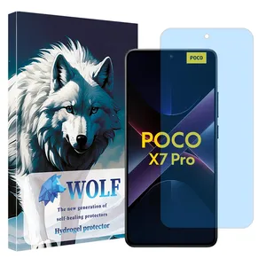 Wolf Hydrogel model matte anti-blue Screen Protector for Xiaomi Poco X7 Pro mobile phone