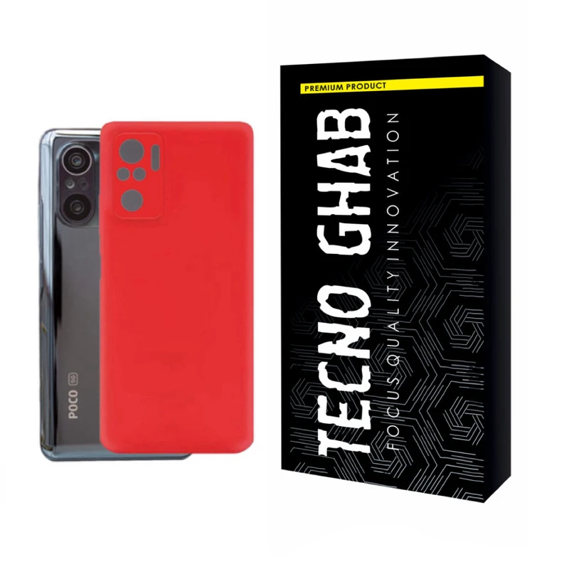 کاور تکنو قاب مدل سیلیکونی مناسب برای گوشی موبایل شیائومی POCO F3 