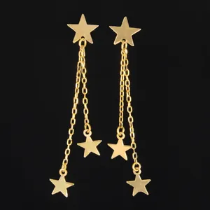  گوشواره طلا 18 عیار زنانه مدل 670129