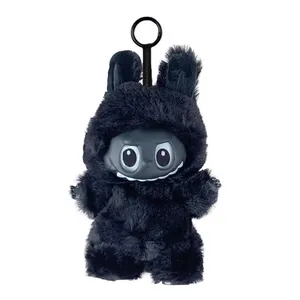 عروسک مدل  دارک طرح ماکارون black کد JIM110 ارتفاع 15 سانتی‌متر