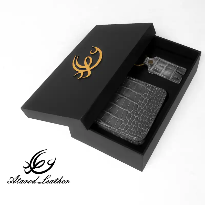 ست هدیه چرم عطارد مدل چرم طبیعی کد A59