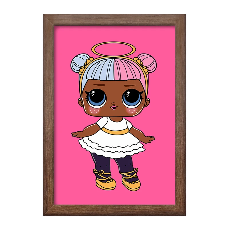 تابلو خندالو طرح عروسک ال او ال LOL کد 27868