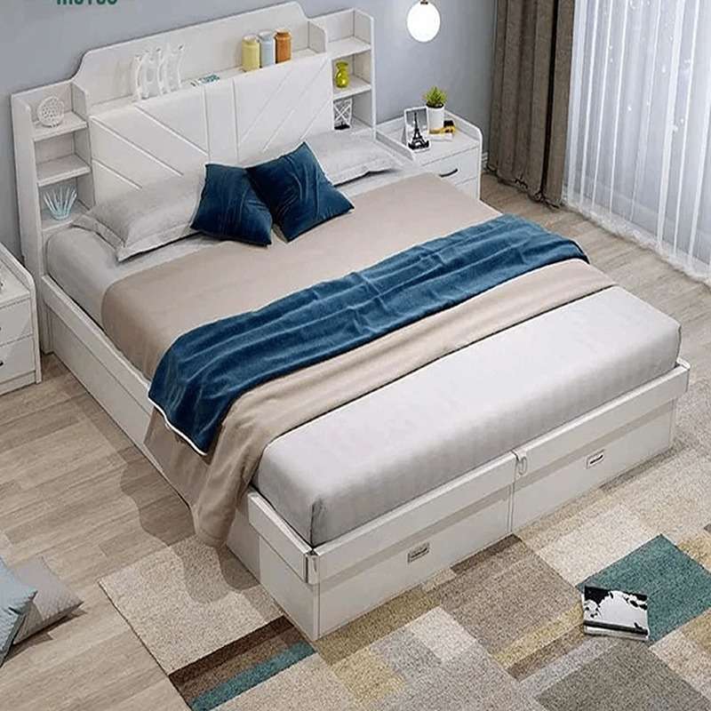 تخت خواب دو نفره مدل ریوتوپولوف سایز 160×200 سانتی متر