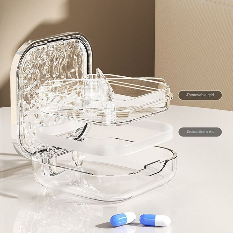 جعبه نگهدارنده دارو مدل Transparent
