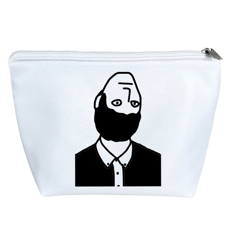 کیف لوازم آرایش دخترانه خندالو مدل سر برعکس کد 7967