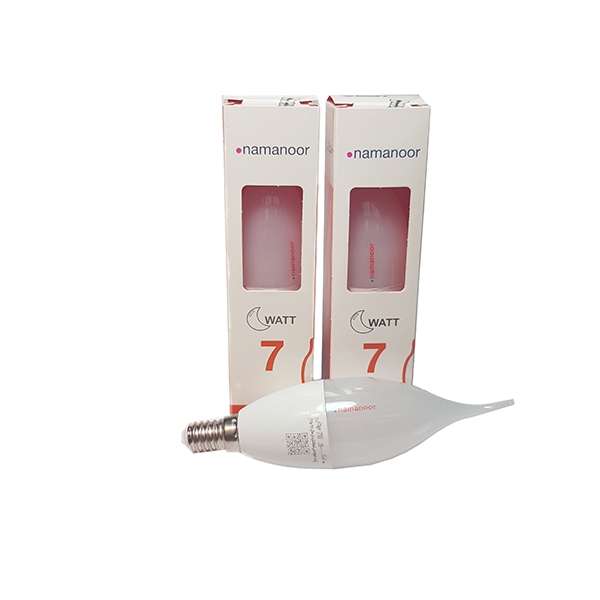 لامپ 7وات نمانور مدل اشکی پایه E16 بسته 6 عددی لامپ 7وات نمانور مدل اشکی پایه E16 بسته 6 عددی