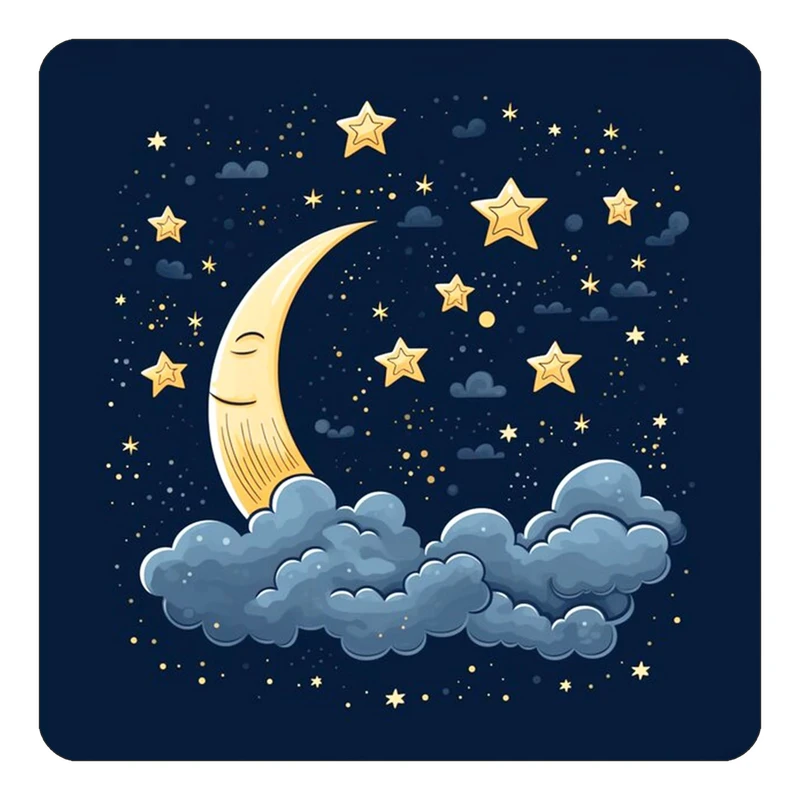 مگنت کاکتی طرح ماه و ستاره مدل mp54293