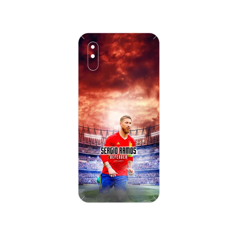 برچسب پوششی ماهوت مدل Sergio Ramos مناسب برای گوشی موبایل شیائومی Redmi 9i Sport