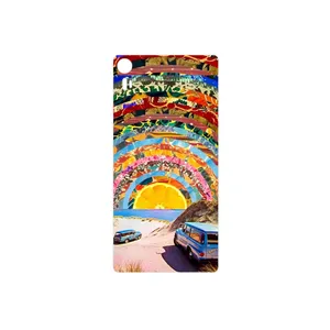 MAHOOT Collage of Orange Sky Cover Sticker for Lenovo Vibe Shot