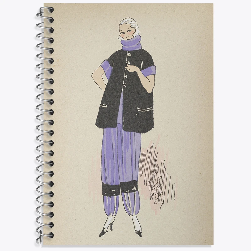 دفتر لغت 50 برگ خندالو طرح فیگور دخترانه کد N2485