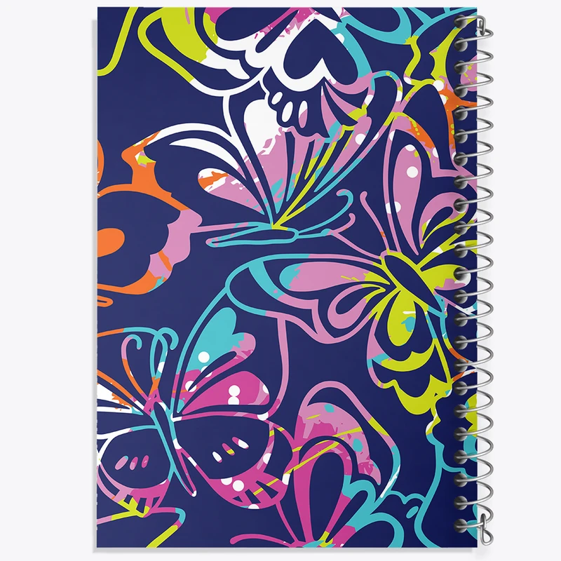 دفتر لیست خرید 50 برگ خندالو طرح پروانه کد N983