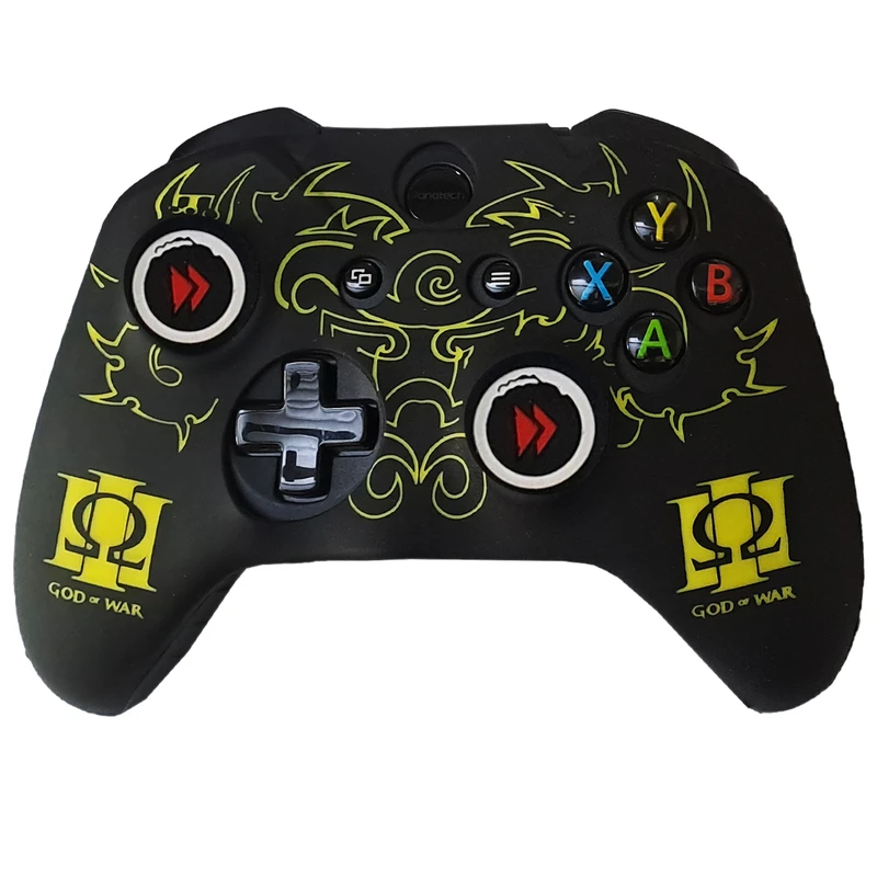 محافظ دسته ایکس باکس وان مدل God of war ONE040 به همراه روکش آنالوگ