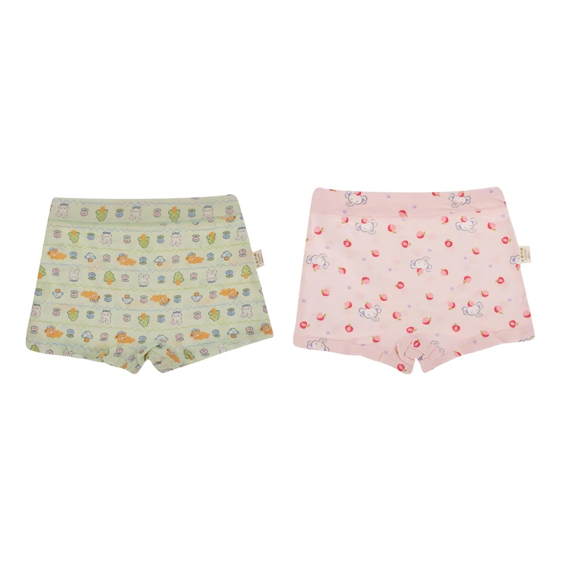 شورت پادار دخترانه مدل LA70 بسته 2 عددی