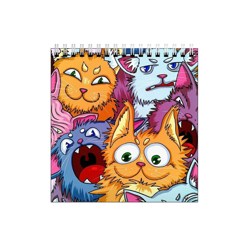 دفتر طراحی طرح گربه های خشن فشن کد 4715333