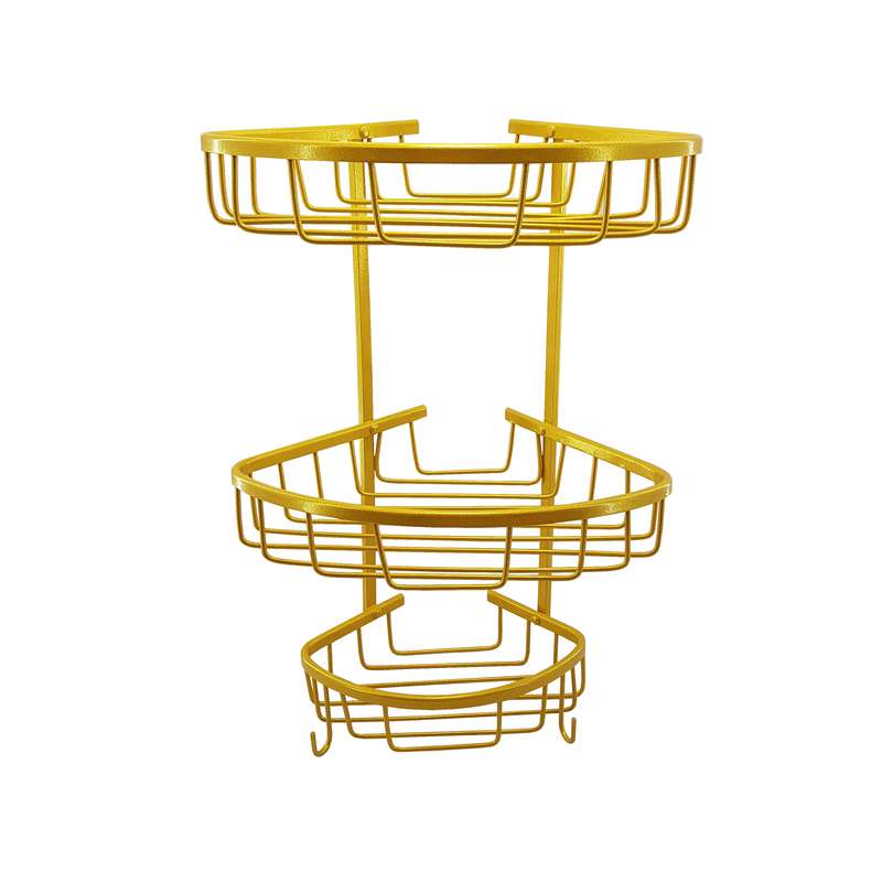 قفسه حمام مدل 2 طبقه