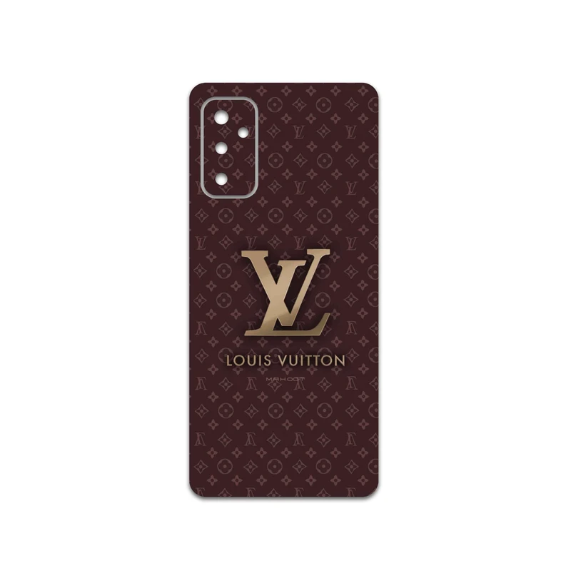 برچسب پوششی ماهوت مدل LOUIS-VUITTON-Logo مناسب برای گوشی موبایل سامسونگ Galaxy M52 5G