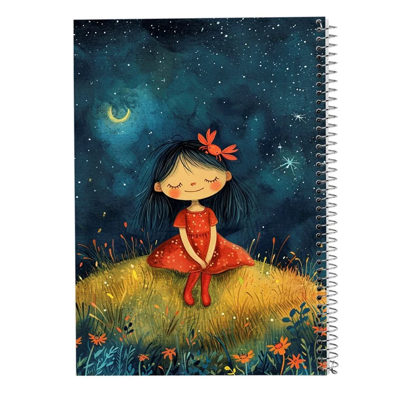 دفتر شطرنجی 50 برگ مدوپد طرح فانتزی کد DF16596