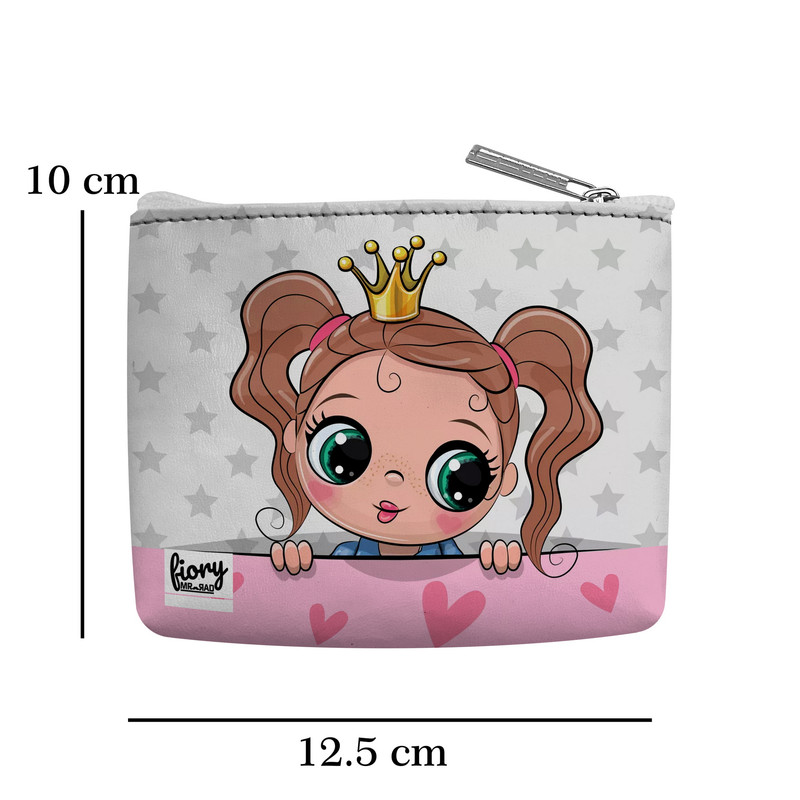 کیف پول فیوری مدل دختر فانتزی کد Queen 2272