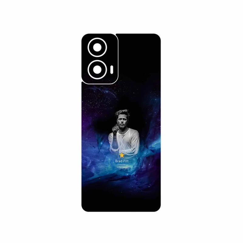 برچسب پوششی ماهوت مدل Brad Pitt مناسب برای گوشی موبایل موتورولا Moto G24