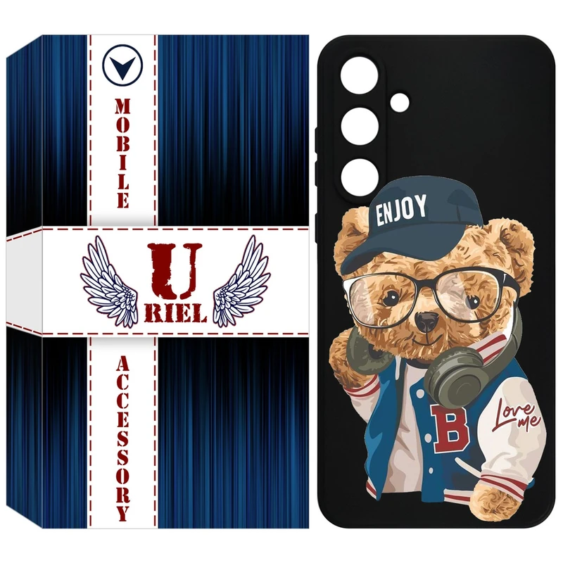 کاور یوریل مدل KSH کد 35 طرح تدی مناسب برای گوشی  موبایل سامسونگ Galaxy S25 FE